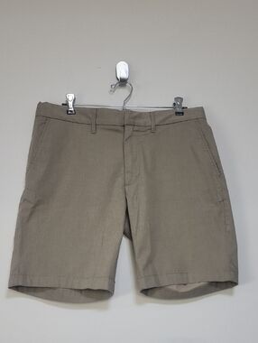 NORDSTROM Tech-Smart Slim Fit Brown 8" Inseam Shorts